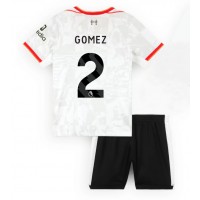 Camiseta Liverpool Joe Gomez #2 Tercera Equipación para niños 2024-25 manga corta (+ pantalones cortos)